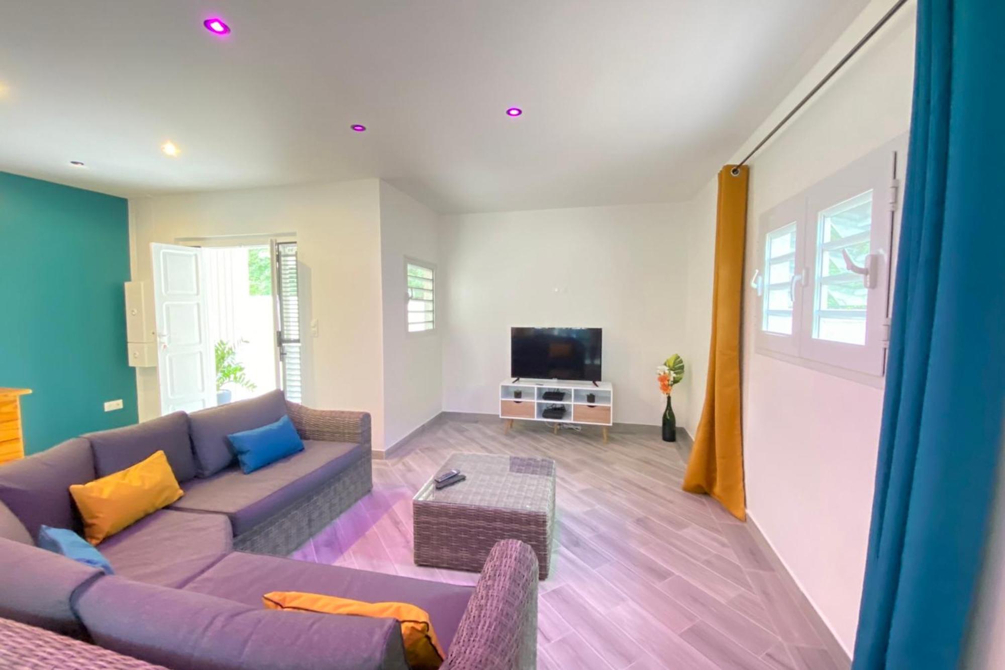 972M Beautiful Air-Conditioned Villa With Garden Le Carbet Exterior foto
